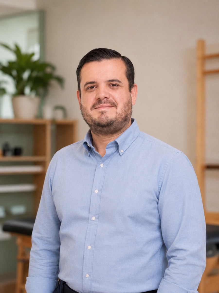 Jaco Vera, kinesiólogo y fisioterapeuta de FisioSalud en Encarnación